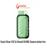 Vozol Gear Ice & Sweet 50K Puffs Disposable Vape – Cooler, Sweeter Guava melon