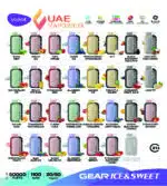 Vozol Gear Ice & Sweet 50K Puffs Disposable Vape – Cooler, Sweeter – Make It Yours!  