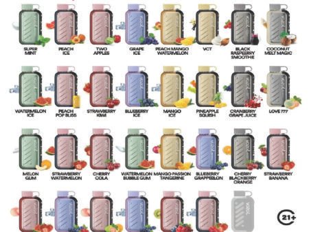 Vozol Gear Ice & Sweet 50K Puffs Disposable Vape – Cooler, Sweeter – Make It Yours!  