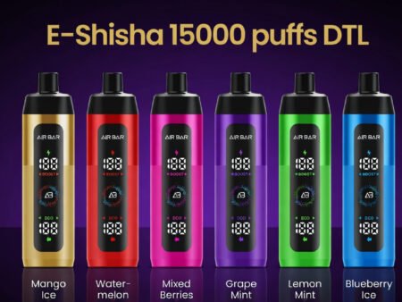 Air Bar E-Shisha 15000 puffs 3MG DTL disposable vape device at UAE Vapor Hub
