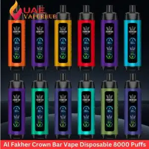 Al Fakher Crown Bar 8000 Puffs DTL Disposable Vape