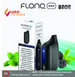 Flonq Max S 8000 Puffs Blackberry Mint Disposable Vape
