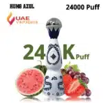 Humo Azul 24k puffs Watermelon Strawberry Disposable vape