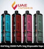 Kief King 35000 Puffs 3mg Disposable Vape at UAE Vapor Hub