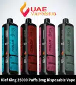 Kief King 35000 Puffs 3mg Disposable Vape at UAE Vapor Hub