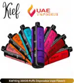 Kief King 35000 Puffs 3mg Long-Lasting Vape in Dubai UAE.