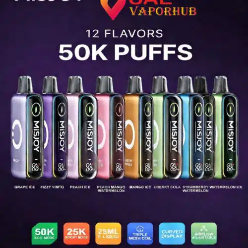 MISJOY Beta 50000 Puffs 50mg Disposable Vape at UAE Vapor Hub
