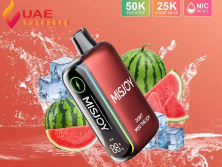 MISJOY Beta 50000 Puffs 50mg 25ml Watermelon Ice Disposable Vape