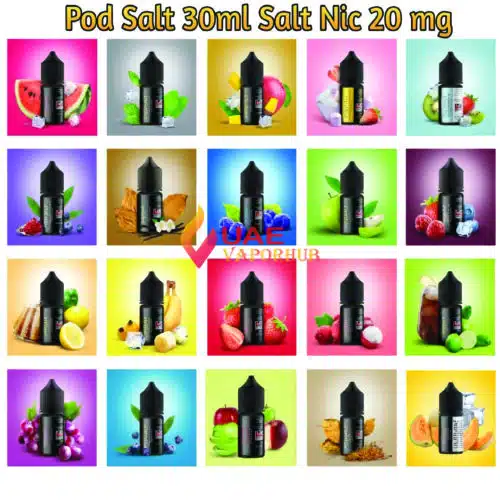 Pod Salt 30ml Salt Nic 20mg vape Juice in UAE
