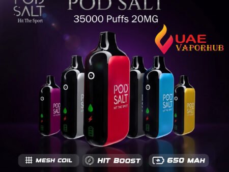 Pod Salt 35000 Puffs 20mg Disposable Vape at UAE Vapor Hub