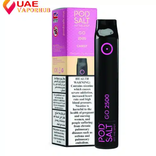 Pod Salt Go Candy 2500 Puffs 2% Disposable Vape