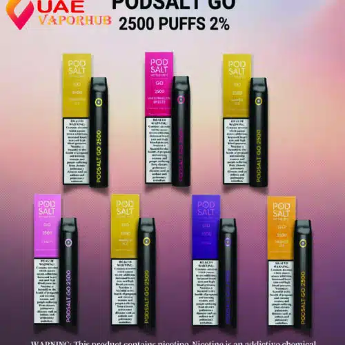 Pod Salt Go Candy 2500 Puffs 2% Disposable Vape in UAE