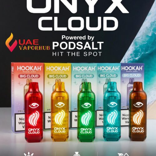 Pod Salt Onyx Cloud 25000 Puffs 5mg DTL Disposable Vape In UAE