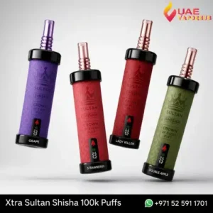 Buy Sultan Xtra Shisha 100K Puffs Disposable Vape at UAE Vapor Hub