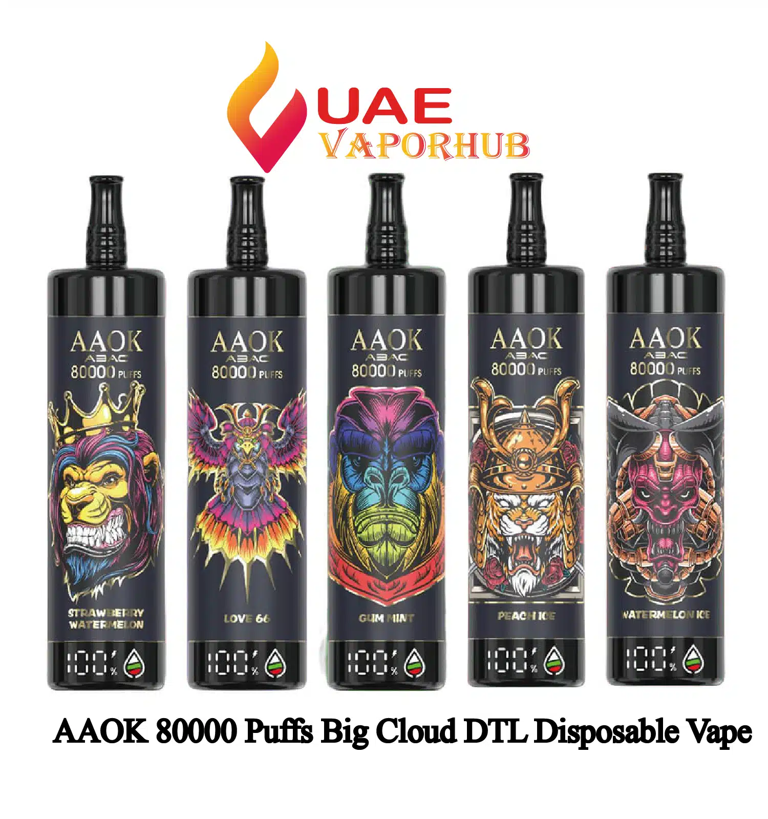 AAOK 80000 Puffs Big Cloud DTL Disposable Vape AAOK 80000 Puffs Big Cloud DTL Disposable Vape at UAE Vapor Hub