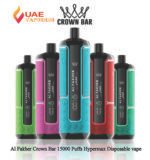 Al Fakher Crown Bar 15000 Puffs Hypermax Disposable vape at UAE Vapor Hub