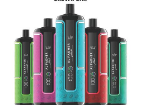 Al Fakher Crown Bar 15000 Puffs Hypermax Disposable vape at UAE Vapor Hub
