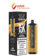 Al Fakher Crown Bar 15000 Puffs Hypermax Disposable vape Mango Pineapple