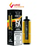 Al Fakher Crown Bar 15000 Puffs Hypermax Disposable vape Mango Pineapple