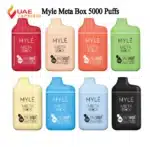 MYLE Meta Box 5000 Puffs Disposable Vape at UAE Vapor Hub