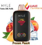 MYLE Turbo 20000 Puffs Disposable Vape Peach Ice in Dubai