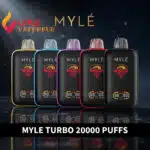 MYLE Turbo 20000 Puffs Disposable Vape at UAE Vapor Hub