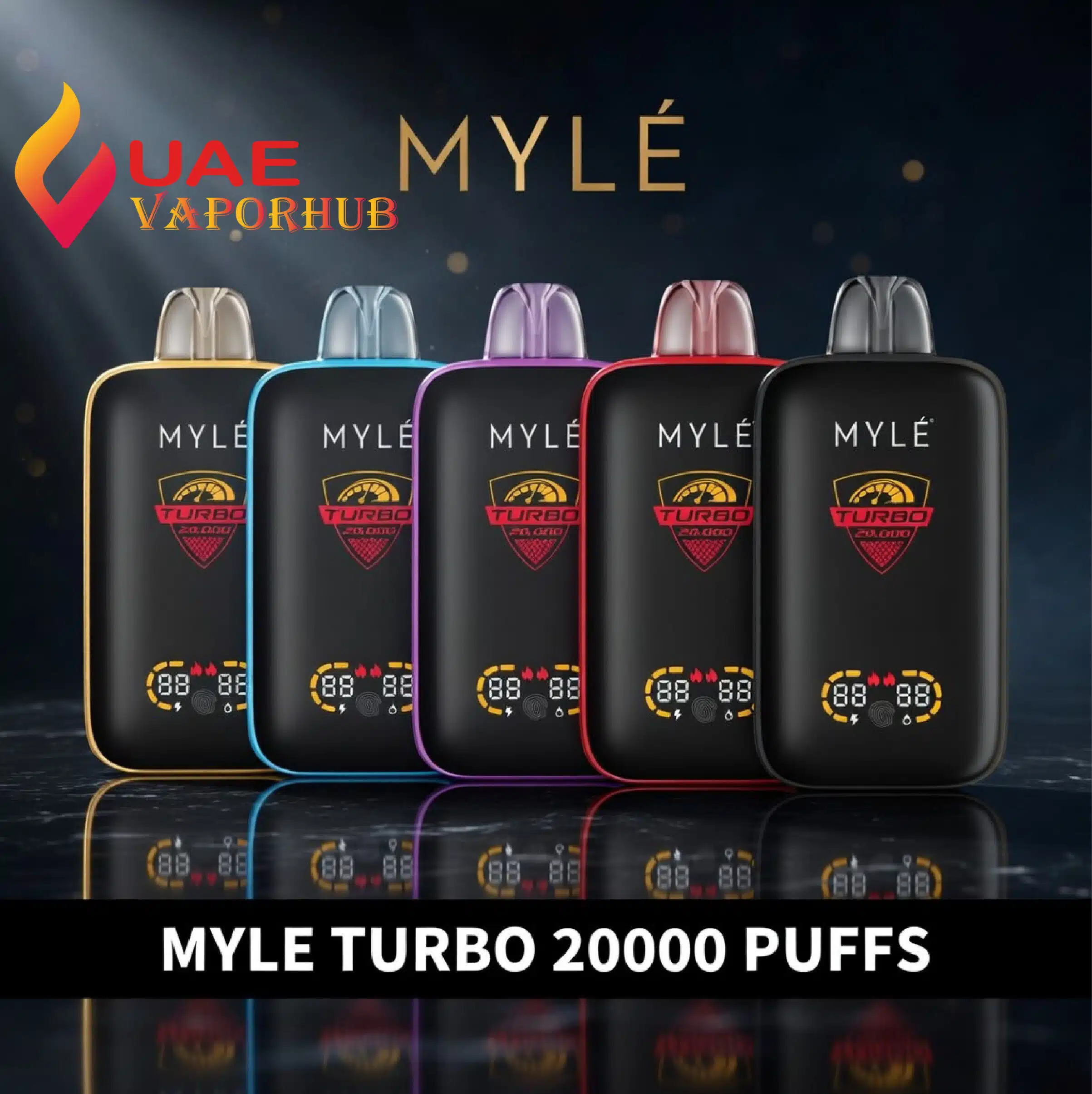 Myle Turbo 20000 Puffs MYLE Turbo 20000 Puffs Disposable Vape at UAE Vapor Hub