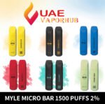 Myle Micro Bar 1500 Puffs 20mg Disposable Vape - Image 2