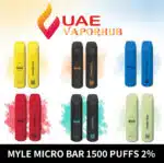 Myle Micro Bar 1500 Puffs 20mg Disposable Vape - Image 2