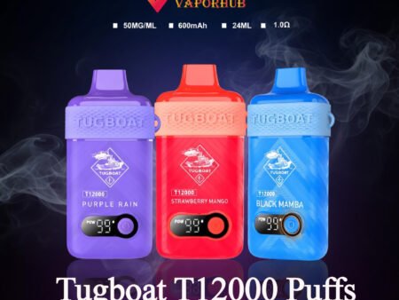 Best Tugboat T12000 Puffs 50Mg Disposable Vape In Dubai, UAE