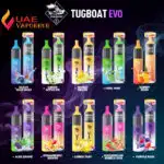 Tugboat EVO 4500 Puffs 50mg Nicotine Disposable Vape at UAE Vapor Hub