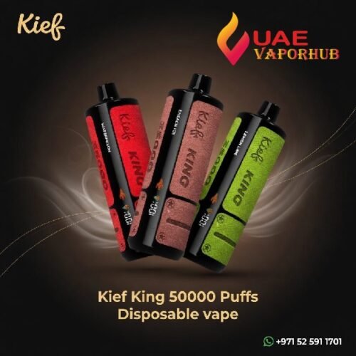 Kief King 50000 Puffs Disposable Vape at UAE Vapor Hub