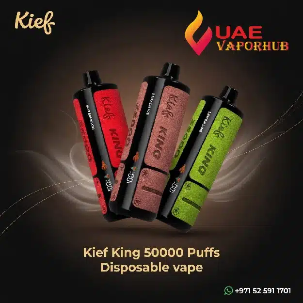 Kief King 50K Disposable Vape in UAE Kief King 50000 Puffs Disposable Vape at UAE Vapor Hub