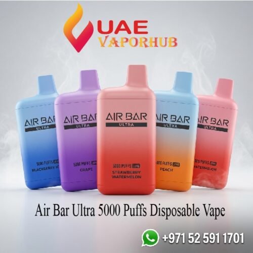 Authentic Air Bar Ultra 5000 Puffs Disposable Vape at UAE Vapor Hub