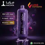 Mazaya Cloud AURA 50K Puffs Berry Ice flavor Disposable Vape