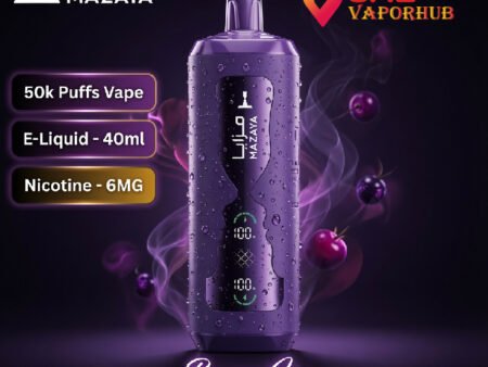 Mazaya Cloud AURA 50K Puffs Berry Ice flavor Disposable Vape