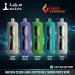 Mazaya Cloud AURA 50000 Puffs Disposable Vape at UAE Vapor Hub