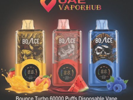 Bounce Turbo 60000 Puffs Disposable Vape at UAE Vapor Hub
