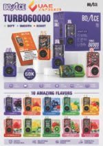 Bounce Turbo 60000 Puffs Disposable Vape in Dubai