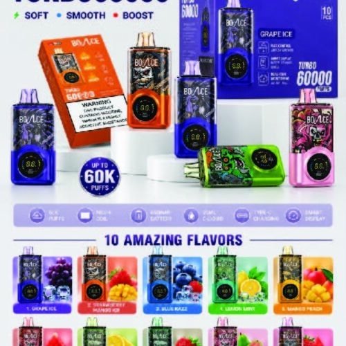 Bounce Turbo 60000 Puffs Disposable Vape in Dubai