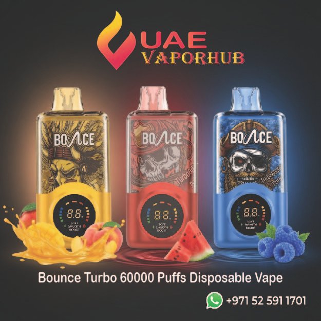 Buy Bounce Turbo 60K Puffs 20Mg Disposable Vape Bounce Turbo 60000 Puffs Disposable Vape at UAE Vapor Hub