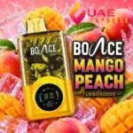 Bounce Turbo 60000 Puffs Disposable Vape Peach Mango flavor