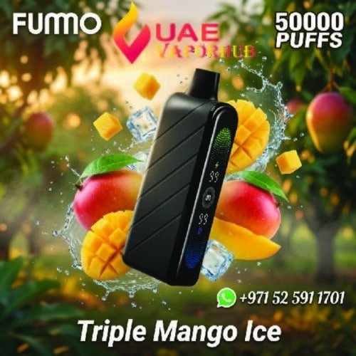 Order Authentic Fummo Nova 50K Puffs Disposable Vape at UAE Vapor Hub