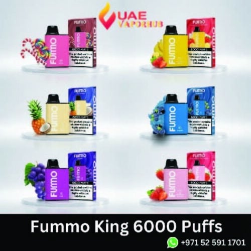 Fummo King 6000 Puffs Disposable Vape in Dubai