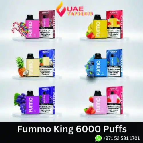 Fummo King 6000 Puffs Disposable Vape in Dubai