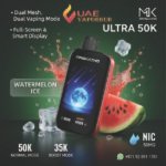 Maskking Ultra 50000 Puffs Disposable Vape Watermelon ice flavor in Dubai