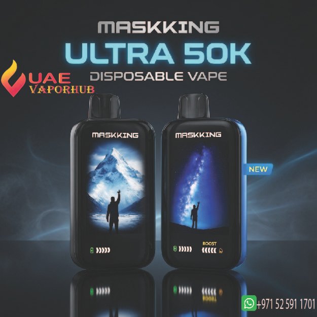 Buy Maskking Ultra 50000 Puffs Disposable Vape in UAE Maskking Ultra 50000 Puffs Disposable Vape at UAE Vapor Hub