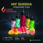 Buy My Shisha XL 16500 Puffs DTL Disposable Vape at UAE Vapor Hub