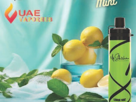 My Shisha XL 16500 Puffs DTL Disposable Vape Lemon mint Flavor