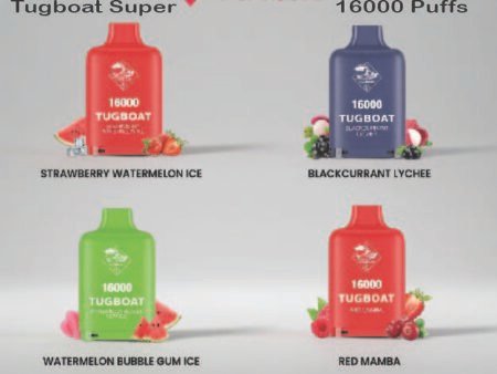 Buy Tugboat Super 16000 Puffs Disposable Vape at UAE Vapor Hub
